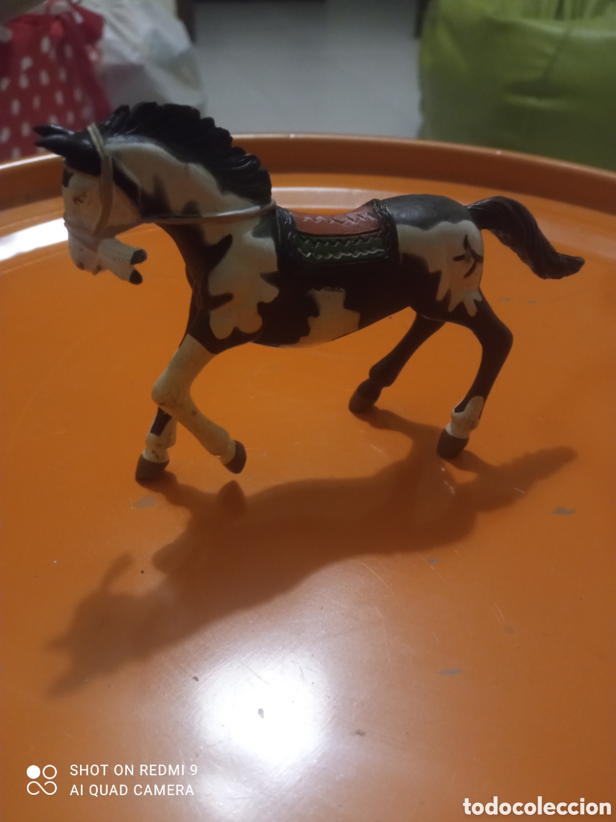 Figuras de goma y PVC: Caballo de PVC pl&aacute;stico comansi - Foto 1