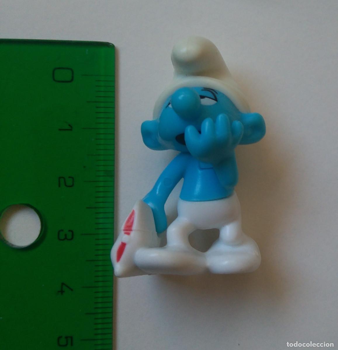 Kinder Figures: pitufo mu&ntilde;eco figura figurita mu&ntilde;equito kinder smurf miniatura peyo dormilon perezoso