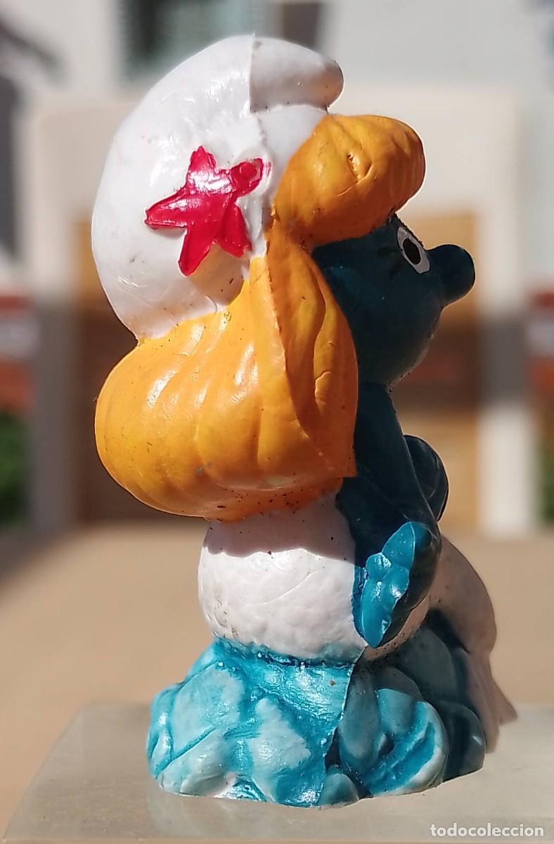 Figuras de goma y PVC: Pitufina Sirena Bootleg - Foto 2