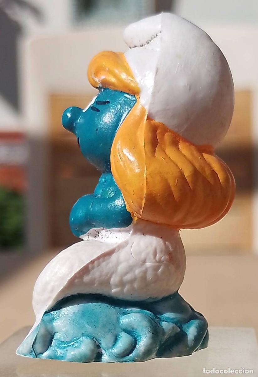 Figuras de goma y PVC: Pitufina Sirena Bootleg - Foto 4
