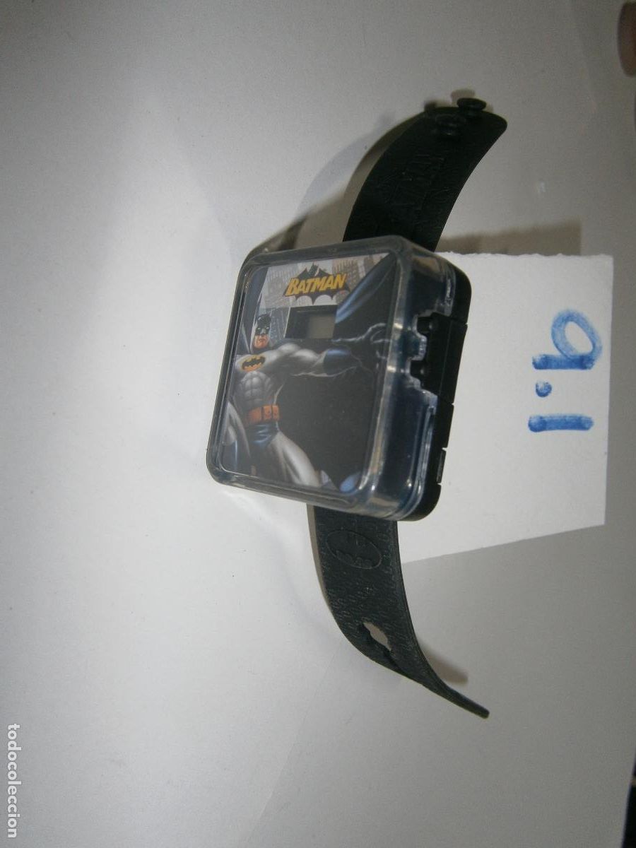 Figuras de goma y PVC: --- RELOJ BATMAN --- - Foto 1