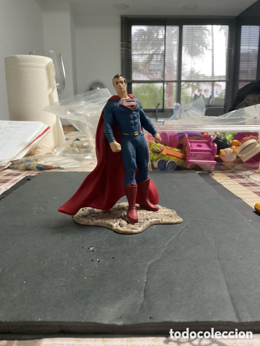Figuras de goma y PVC: Figura Superman marvel - Foto 1