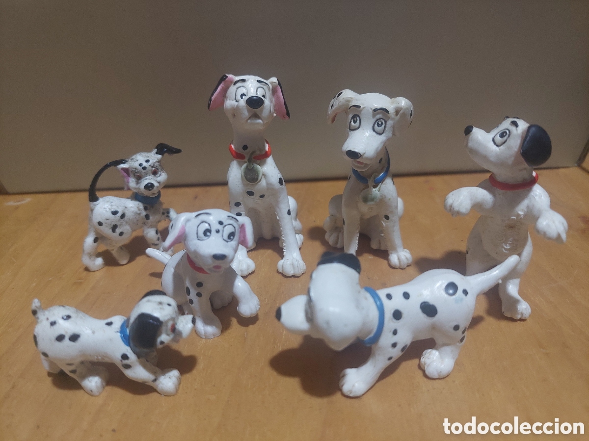 Figuras de goma y PVC: Mu&ntilde;ecos 101 Dalmatas Disney Bullyland - Foto 1