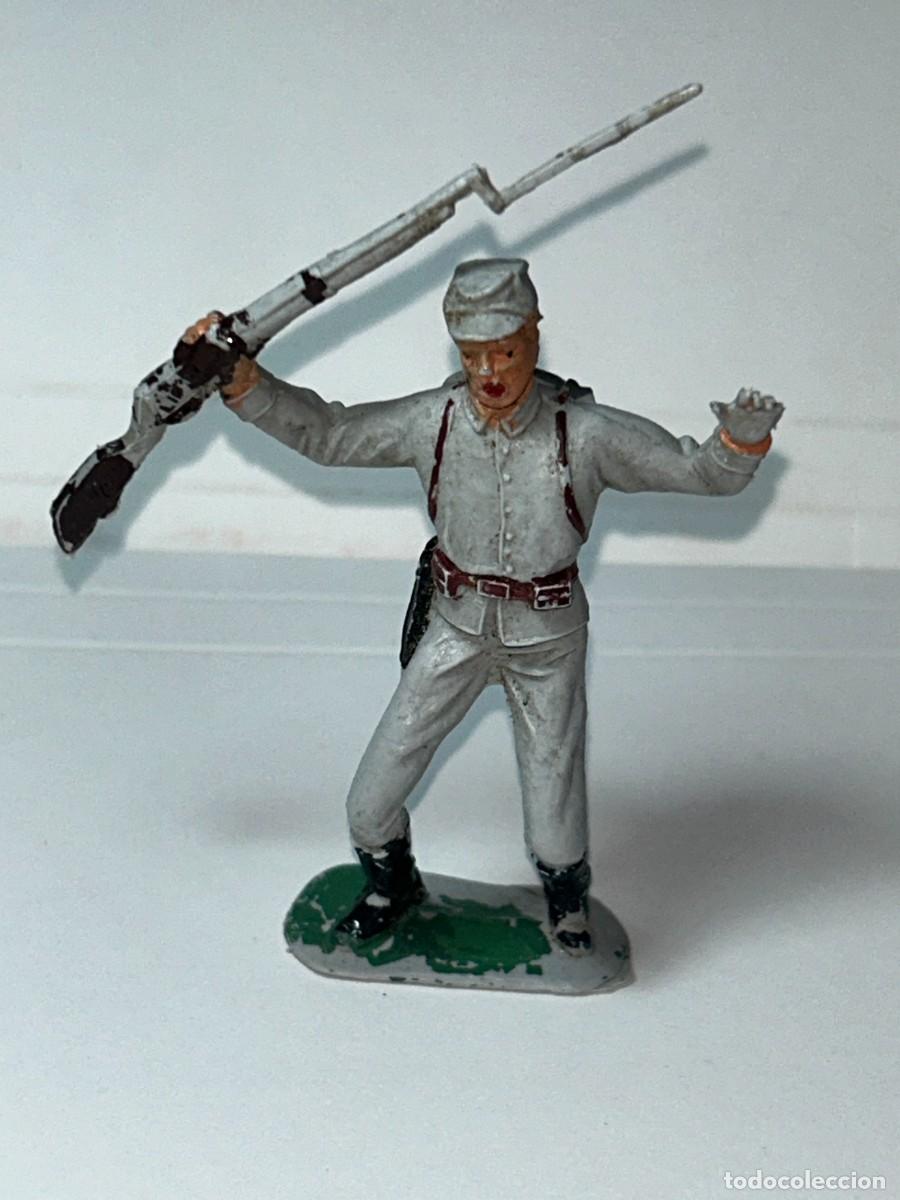 Figuras de goma y PVC: SOLDADO CONFEDERADO DE COMANSI - Foto 1