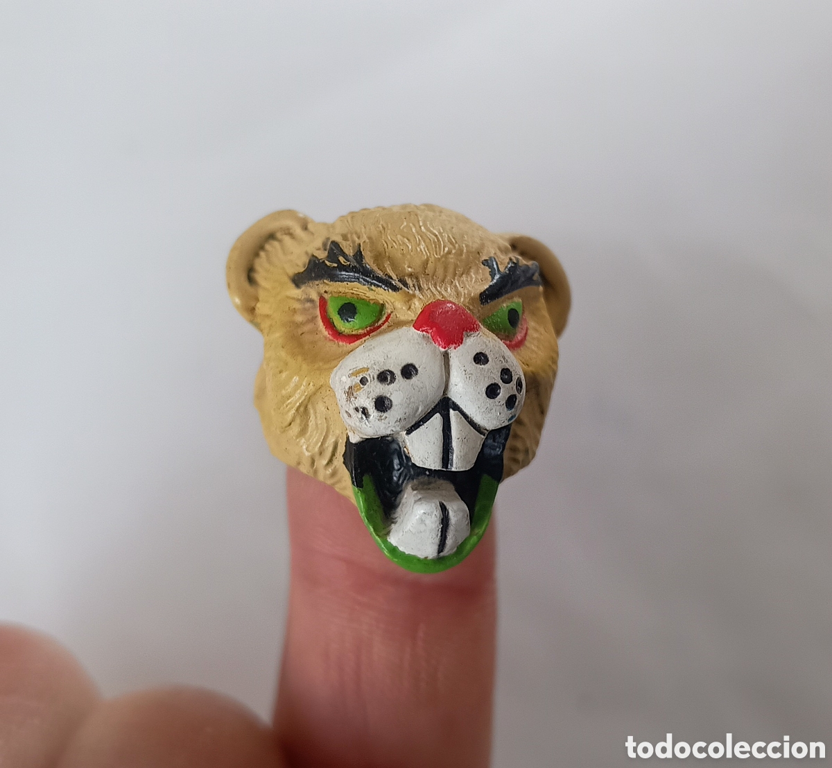 Figuras de Goma y PVC: PESADILLAS GOOSEBUMPS anillo figura mu&ntilde;eco vintage goma