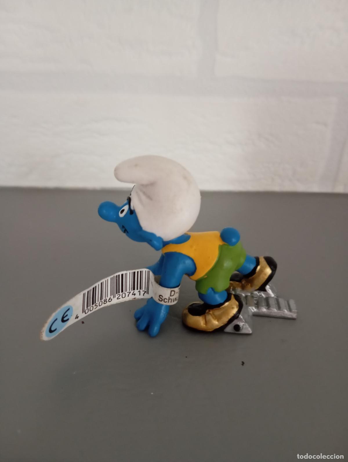 Figuras de goma y PVC: Figura PVC Pitufo SCHLEICH - Foto 2