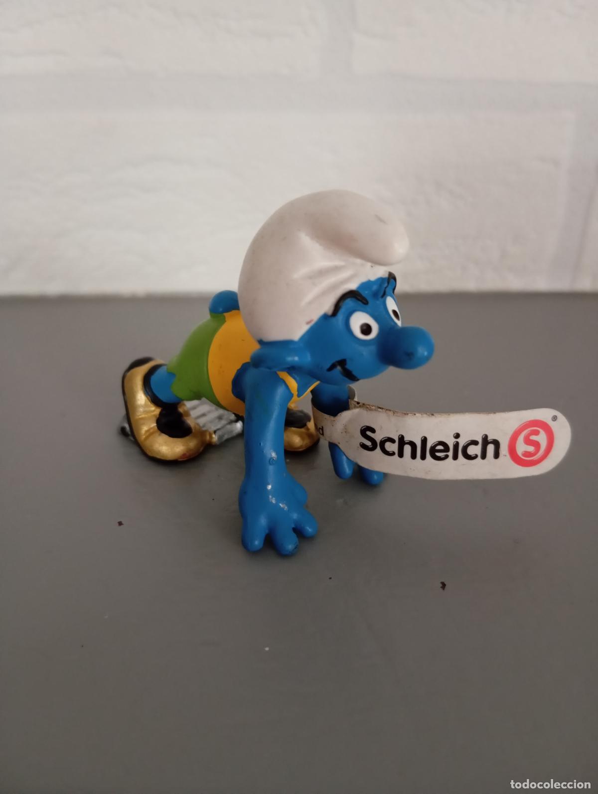 Figuras de goma y PVC: Figura PVC Pitufo SCHLEICH - Foto 1
