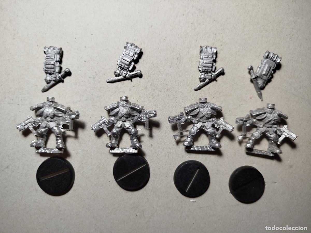Figuras de goma y PVC: Figuras estilo warhammer retro - Foto 1