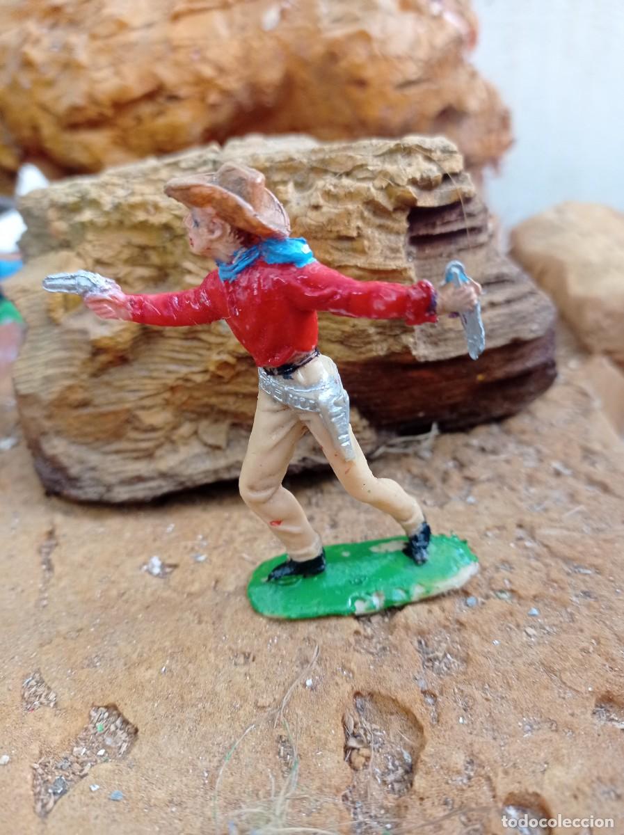 Figuras de goma y PVC: Vaquero con cuchillo de jecsan - Foto 1