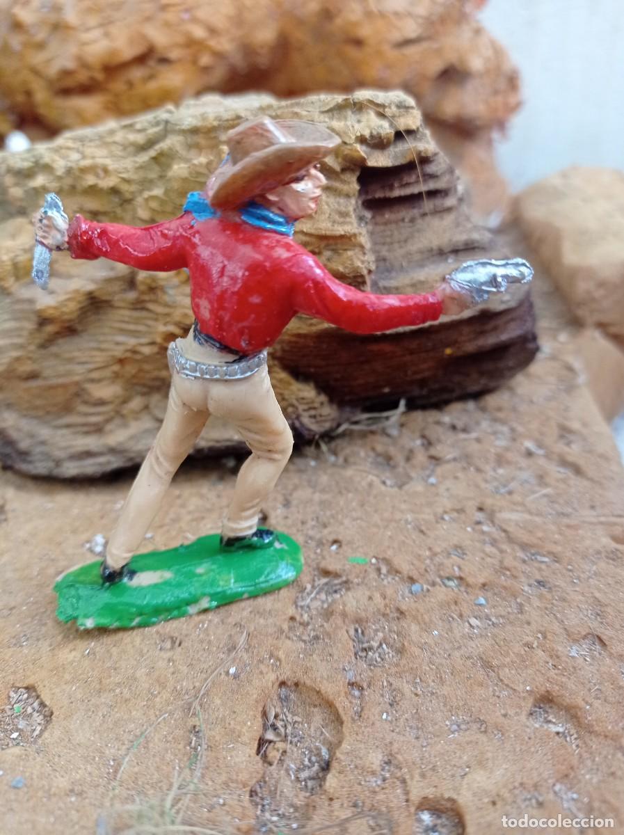 Figuras de goma y PVC: Vaquero con cuchillo de jecsan - Foto 2
