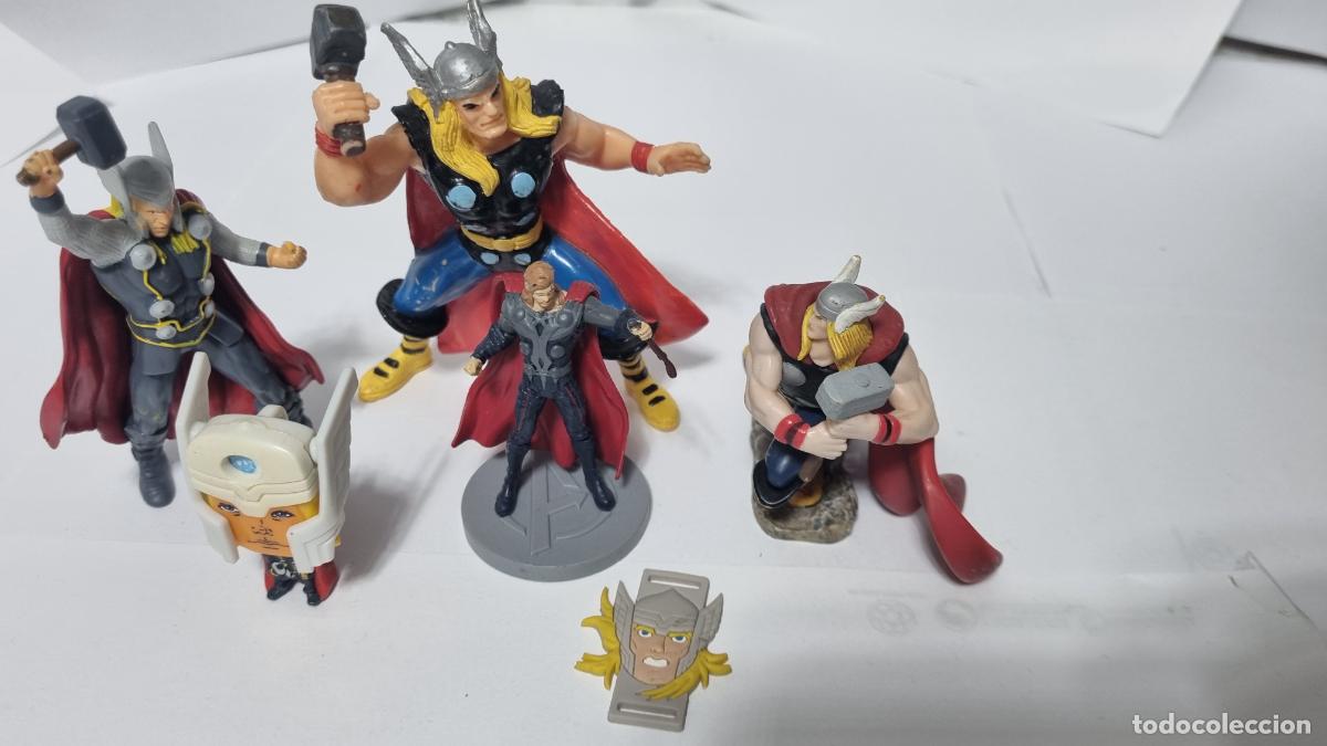 Figuras de goma y PVC: Lote de figuras Thor PVC. - Foto 2