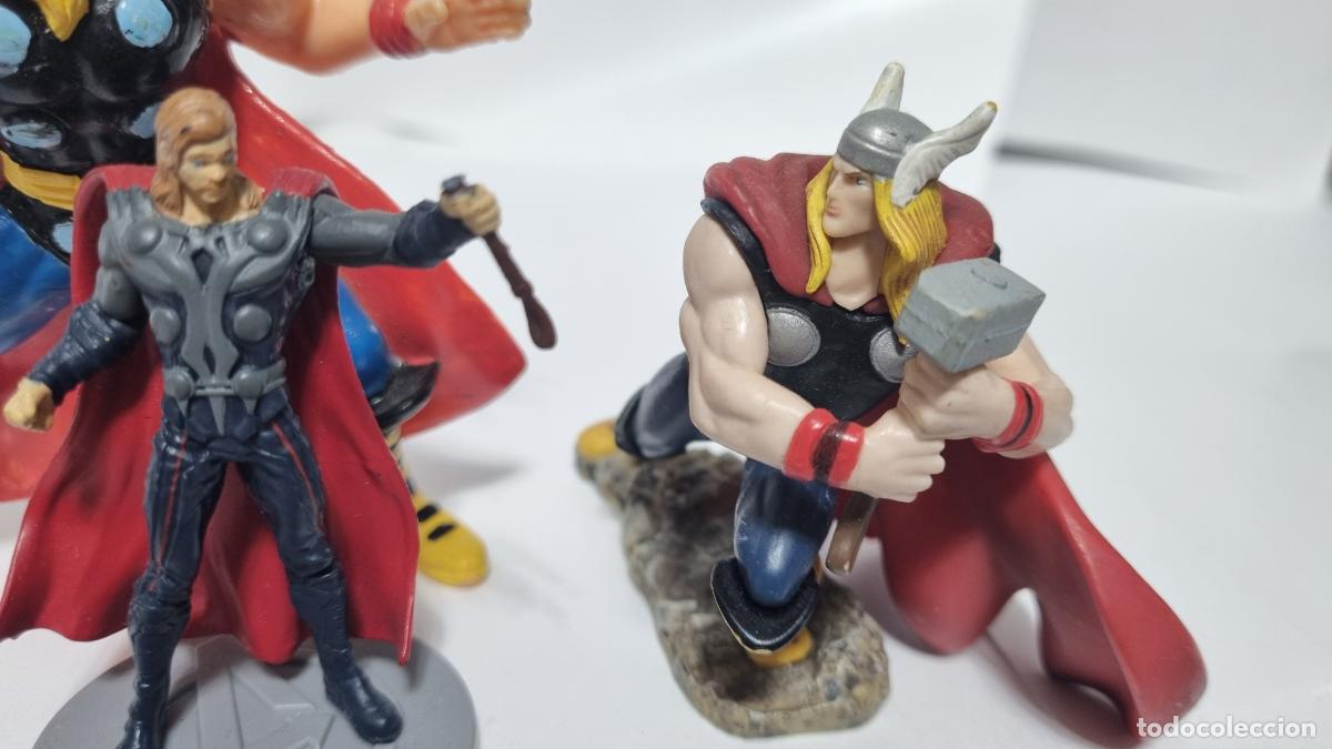 Figuras de goma y PVC: Lote de figuras Thor PVC. - Foto 5