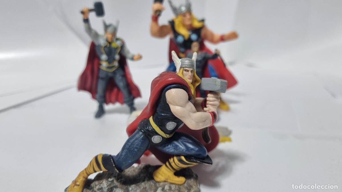 Figuras de goma y PVC: Lote de figuras Thor PVC. - Foto 7