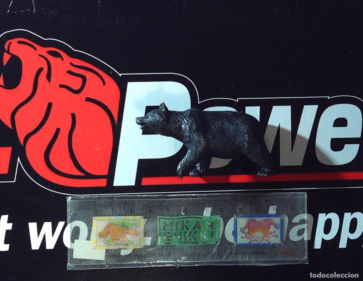 Figuras de Goma y PVC: OSO PARDO DE GOMA PVC ANIMALES DE JUGUETE