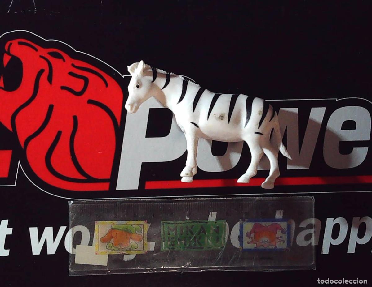 Figuras de Goma y PVC: CEBRA DE GOMA PVC ANIMALES DE JUGUETE