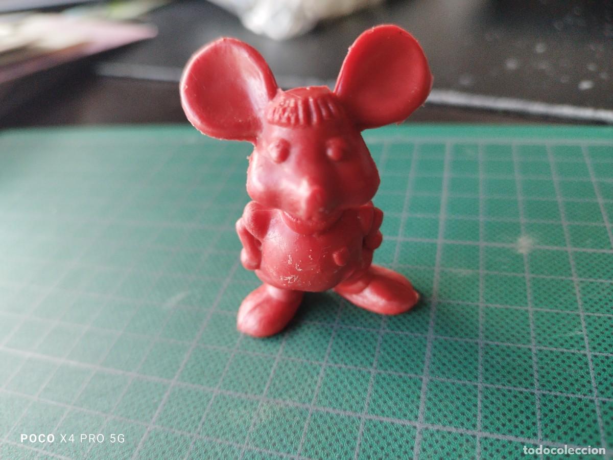 Figuras de goma y PVC: FIGURA DE RATON PIXIE: ORIGINAL EPOCA - Foto 2
