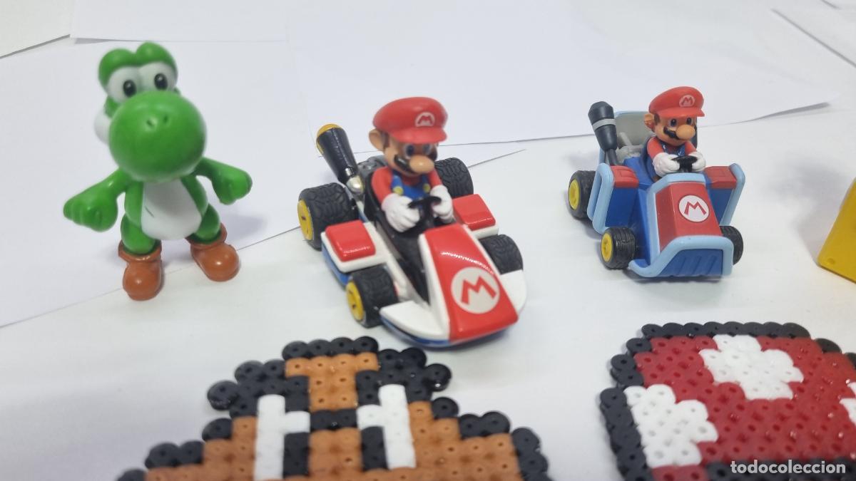 Figuras de goma y PVC: Lote de figuras de Super Mario y Accesorios. - Foto 2