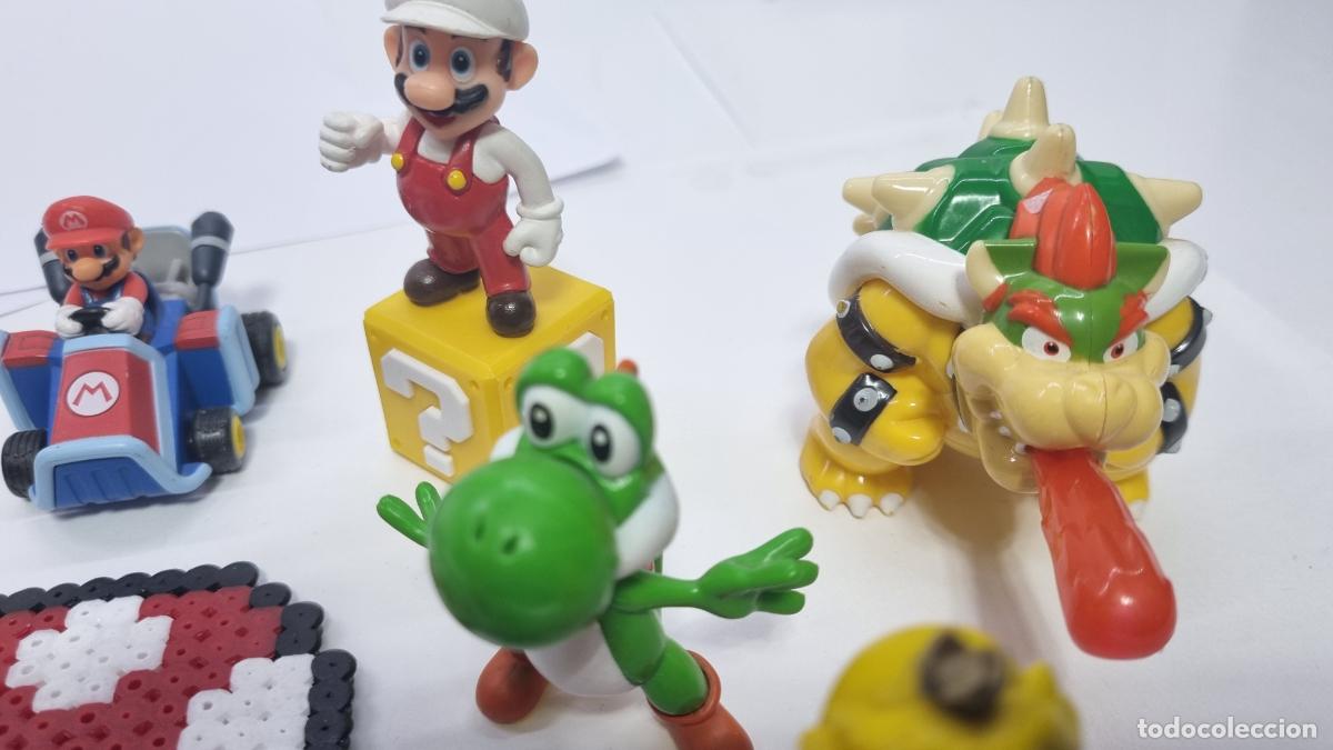 Figuras de goma y PVC: Lote de figuras de Super Mario y Accesorios. - Foto 6
