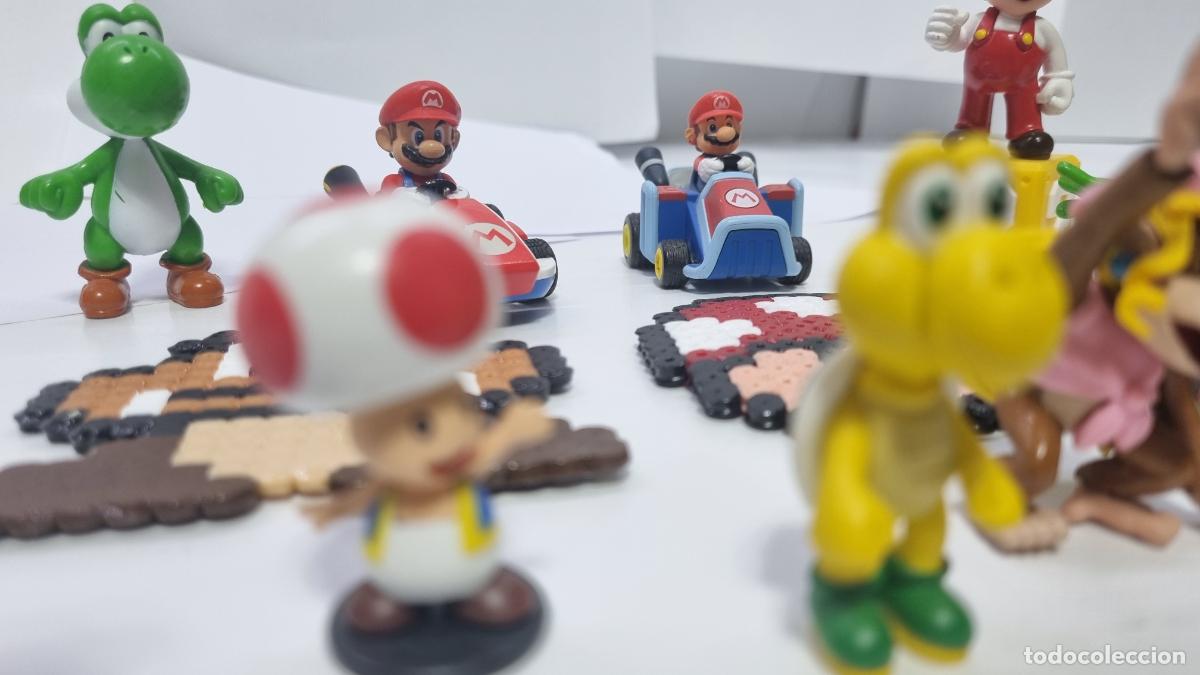 Figuras de goma y PVC: Lote de figuras de Super Mario y Accesorios. - Foto 7