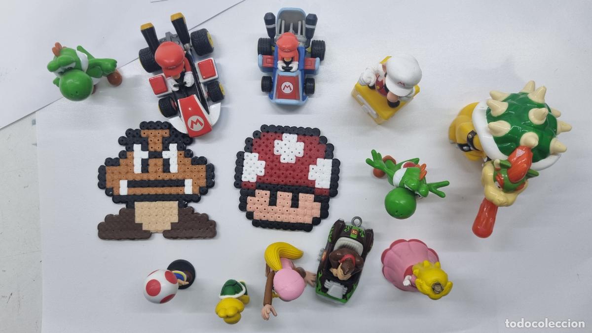 Figuras de goma y PVC: Lote de figuras de Super Mario y Accesorios. - Foto 9
