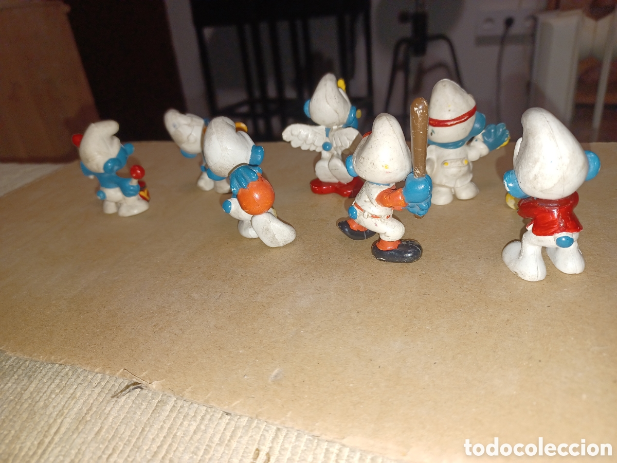 Figuras de goma y PVC: Figura mu&ntilde;eco pvc pitufos - Foto 7