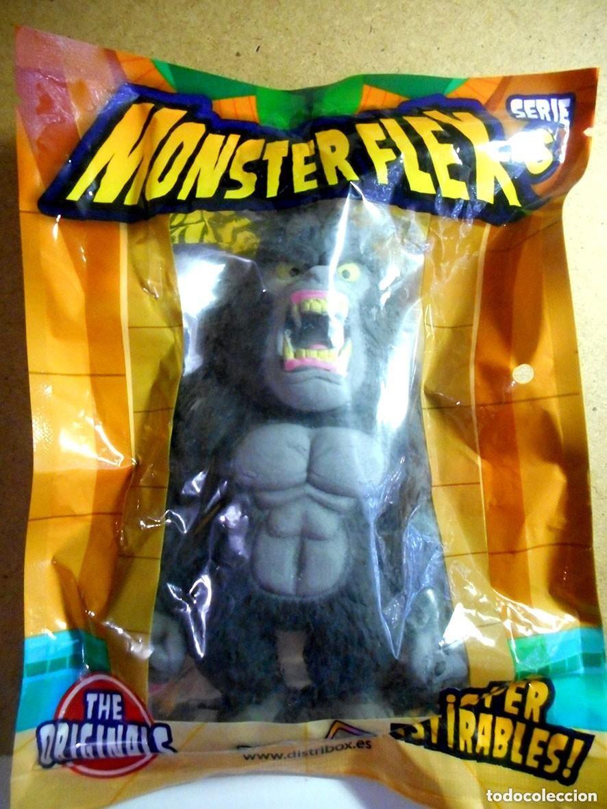 Figuras de goma y PVC: GORILA MONSTER FLEX SERIE 6 ( nuevo) - Foto 2