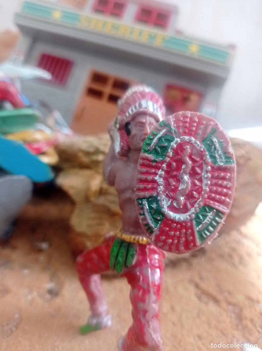 Figuras de goma y PVC: Indio de los grandes de lafredo - Foto 3