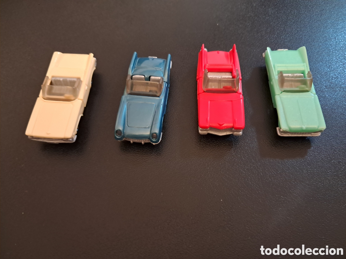 Figuras de goma Kinder: Kinder, coches en miniaturas, - Foto 1