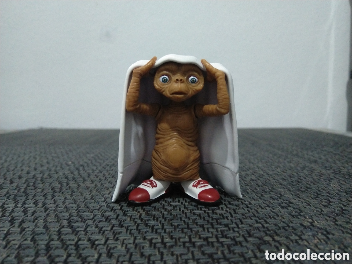Ancienne Figurine PVC Plastique E.T. Spielberg - Collector Vintage Années 80