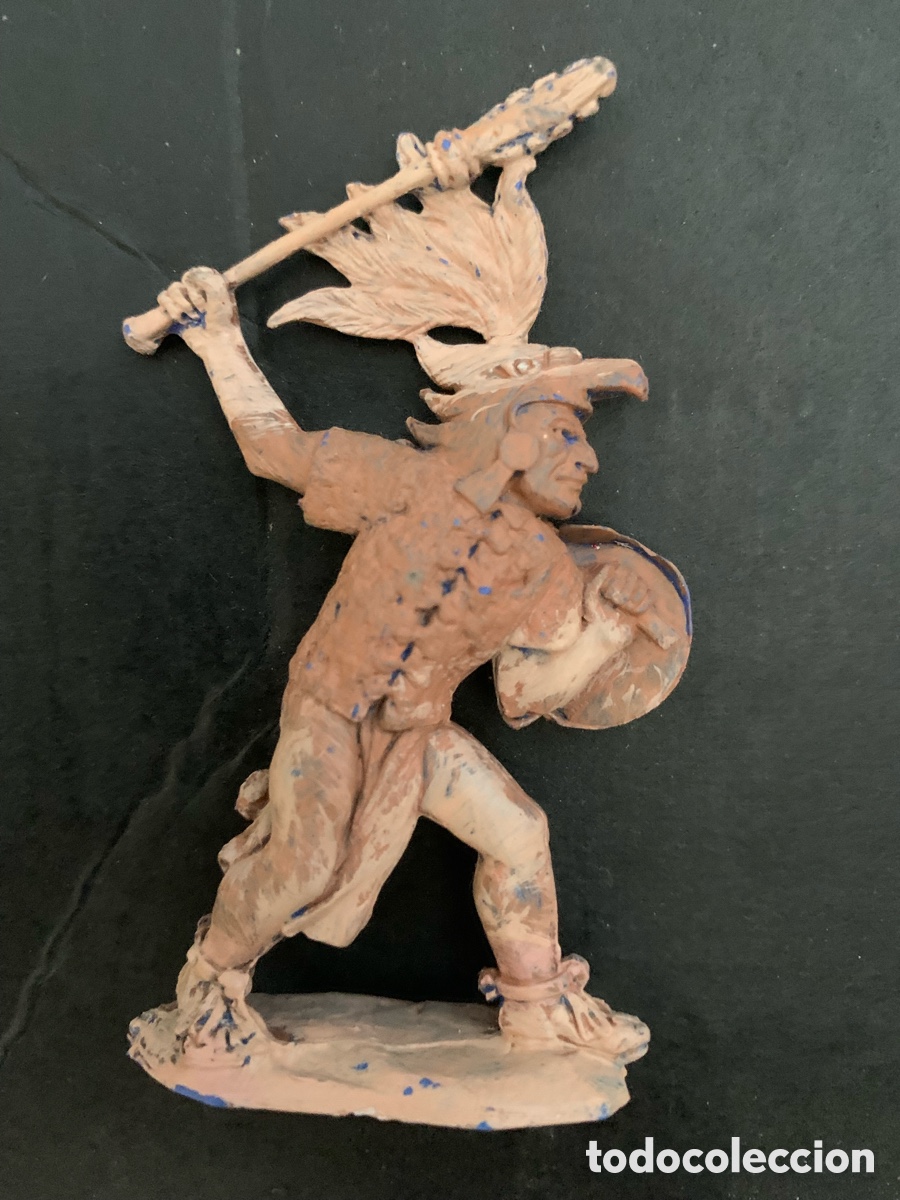 Figuras de goma y PVC: Indio M&eacute;xico azteca 60 mm - Foto 1