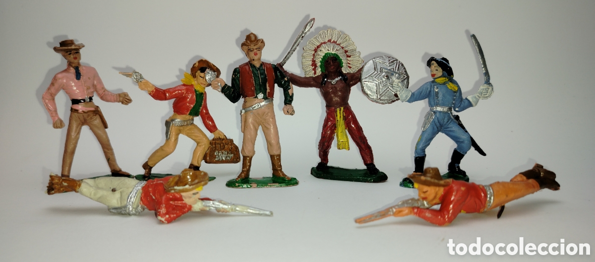 Figuras de goma y PVC: TODO EL OESTE AMERICANO, COMANSI, Ref.222 - Foto 10