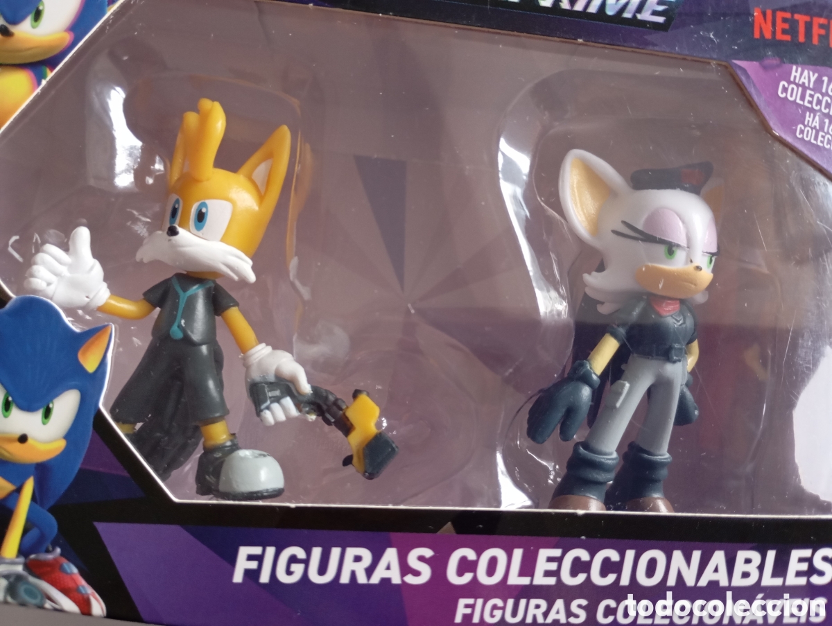 Figuras de goma y PVC: Sonic Prime Pack 2 Figuras Lote 2 - Foto 1