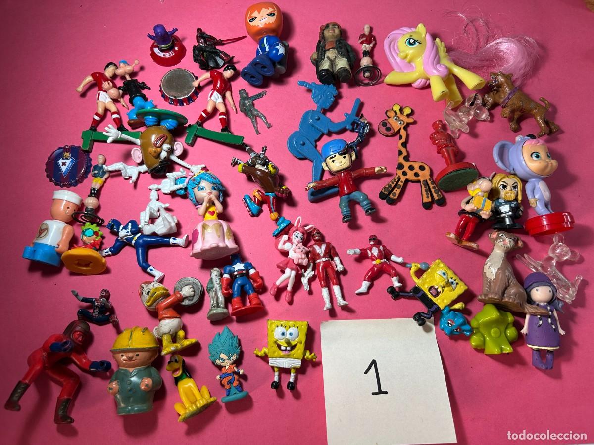Figuras de goma y PVC: LOTE DE PEQUE&Ntilde;OS MU&Ntilde;ECOS Y FIGURAS PVC - Foto 1