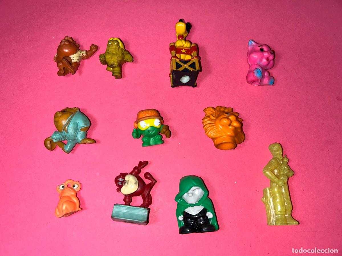 Figuras de goma y PVC: LOTE DE MU&Ntilde;ECOS CAPUCHONES DE LAPIZ - Foto 1