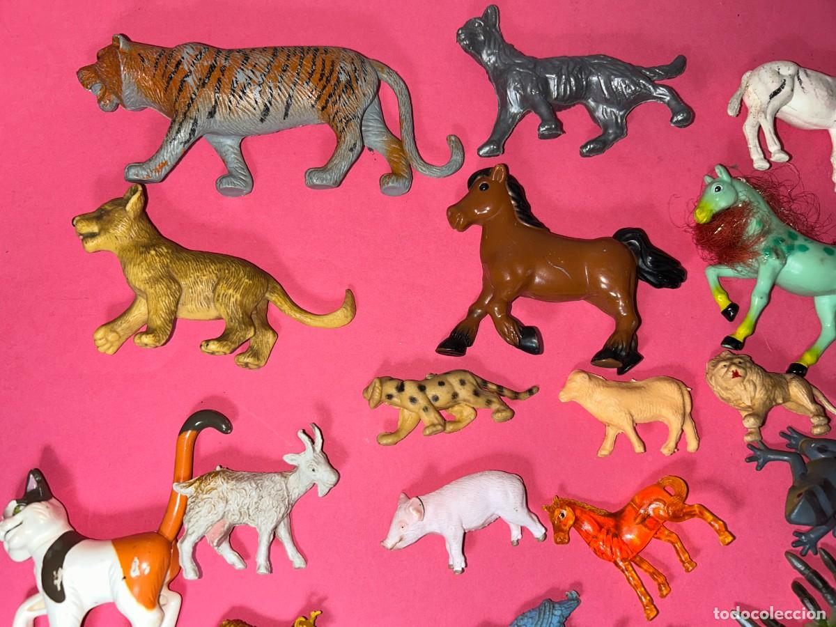 Figuras de goma y PVC: LOTE FIGURAS DE ANIMALES - Foto 2