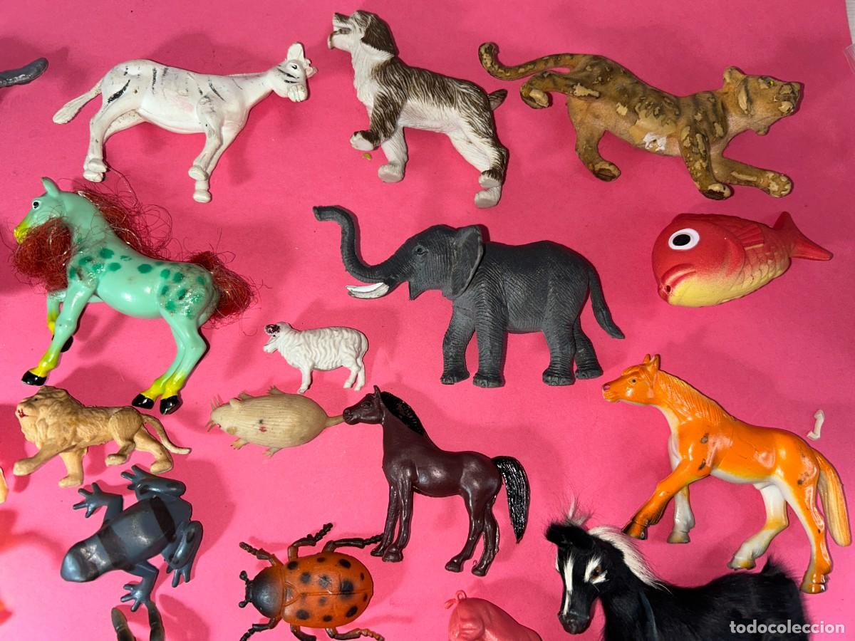 Figuras de goma y PVC: LOTE FIGURAS DE ANIMALES - Foto 3