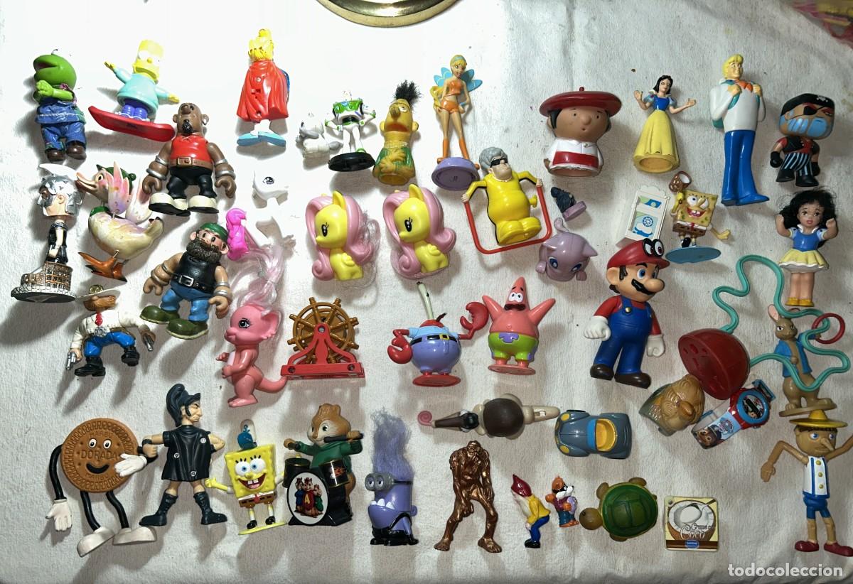Figuras de goma y PVC: LOTE MU&Ntilde;ECOS VARIADOS PVC - Foto 1