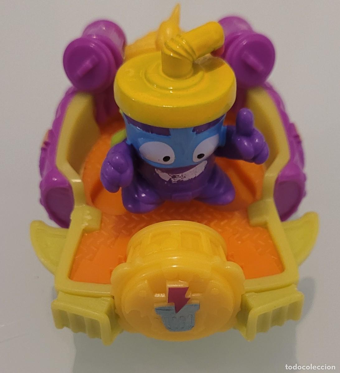Figuras de goma y PVC: 4 superthings colecci&oacute;n powerjet - Foto 4