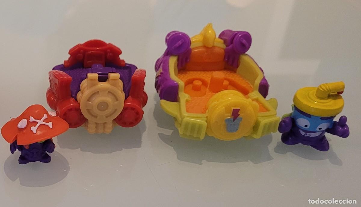 Figuras de goma y PVC: 4 superthings colecci&oacute;n powerjet - Foto 5