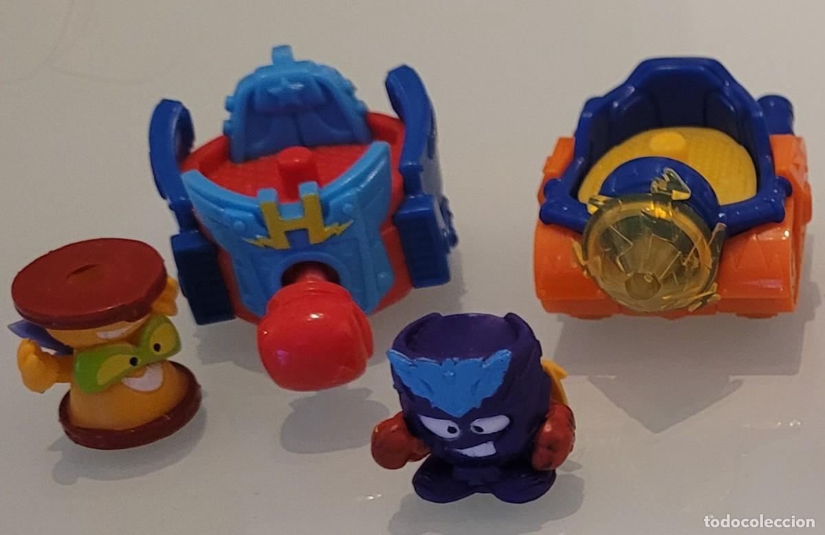 Figuras de goma y PVC: 4 superthings colecci&oacute;n powerjet - Foto 6