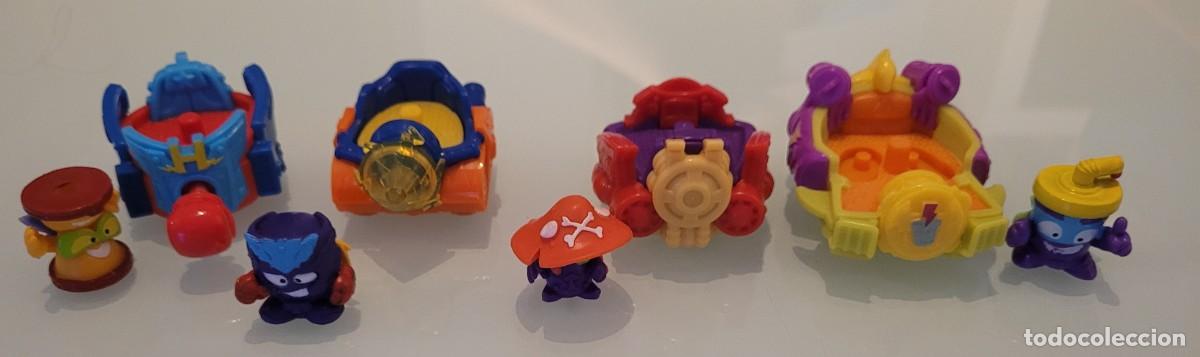 Figuras de goma y PVC: 4 superthings colecci&oacute;n powerjet - Foto 7