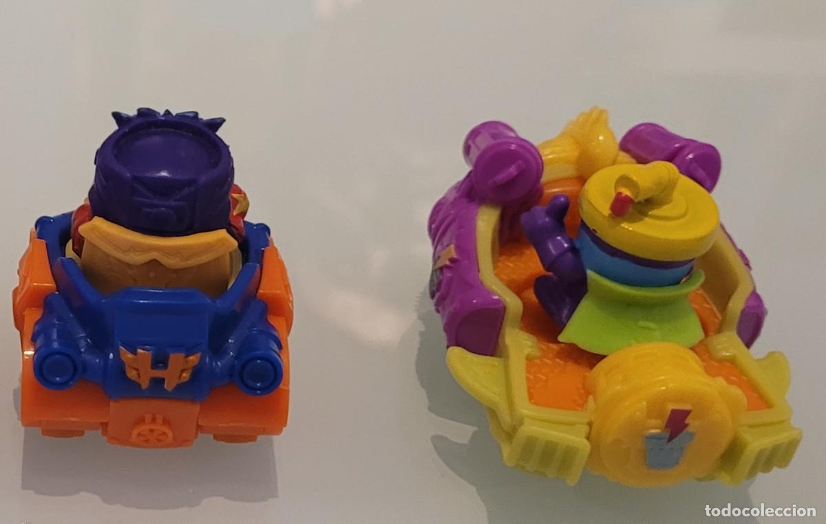 Figuras de goma y PVC: 4 superthings colecci&oacute;n powerjet - Foto 13