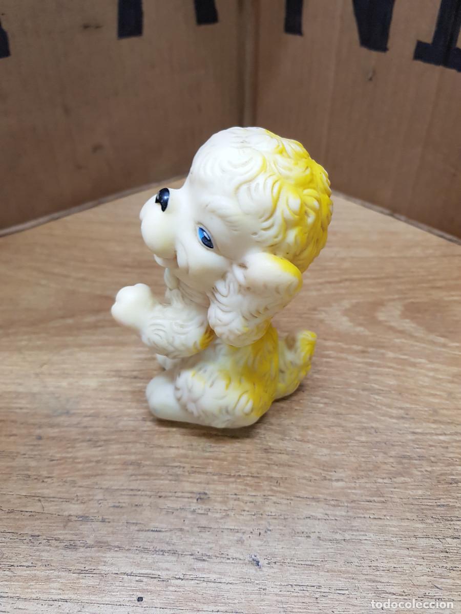 Figuras de goma y PVC: ANTIGUO MU&Ntilde;ECO DE GOMA- PERRITO - Foto 2