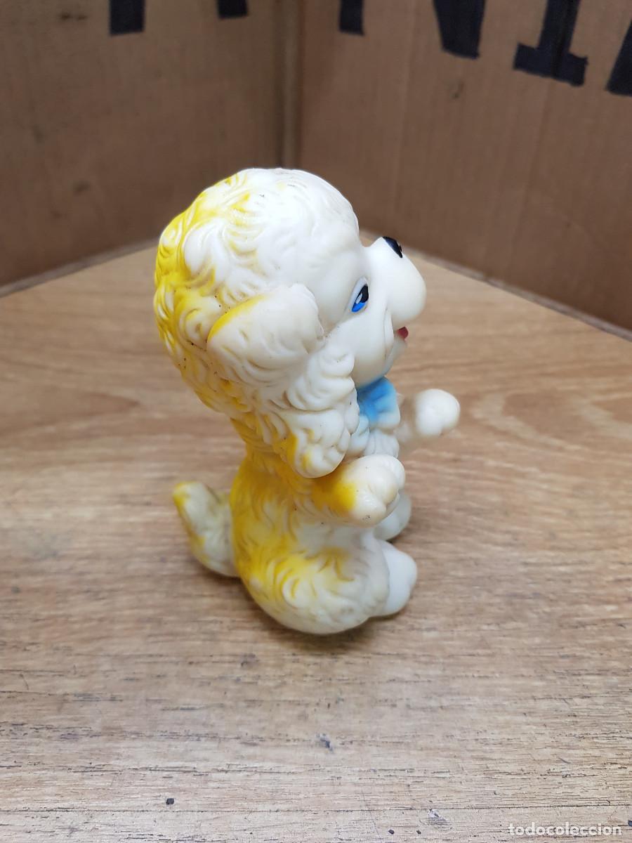 Figuras de goma y PVC: ANTIGUO MU&Ntilde;ECO DE GOMA- PERRITO - Foto 4