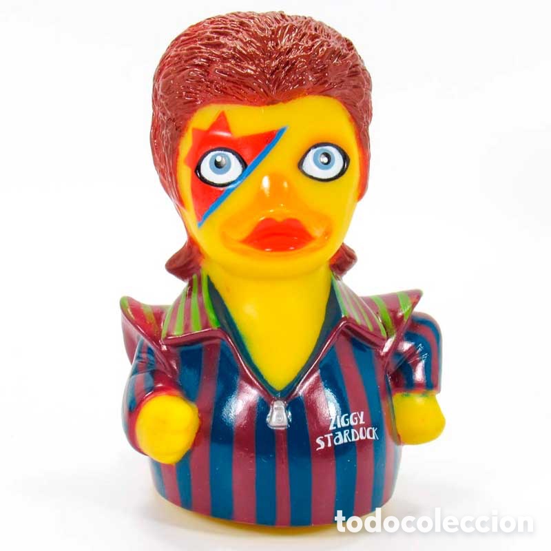 Figuras de goma y PVC: Pato goma David Bowie - Foto 2