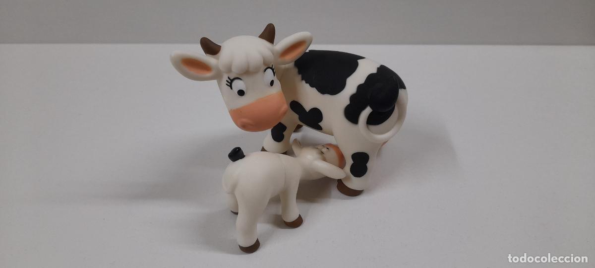 Figuras de Borracha e PVC: VACAS . COLECCION LOS ANIMALES DE LA GRANJA - REALIZADA POR PLANETA DE AGOSTINI . FIGURA EN PVC