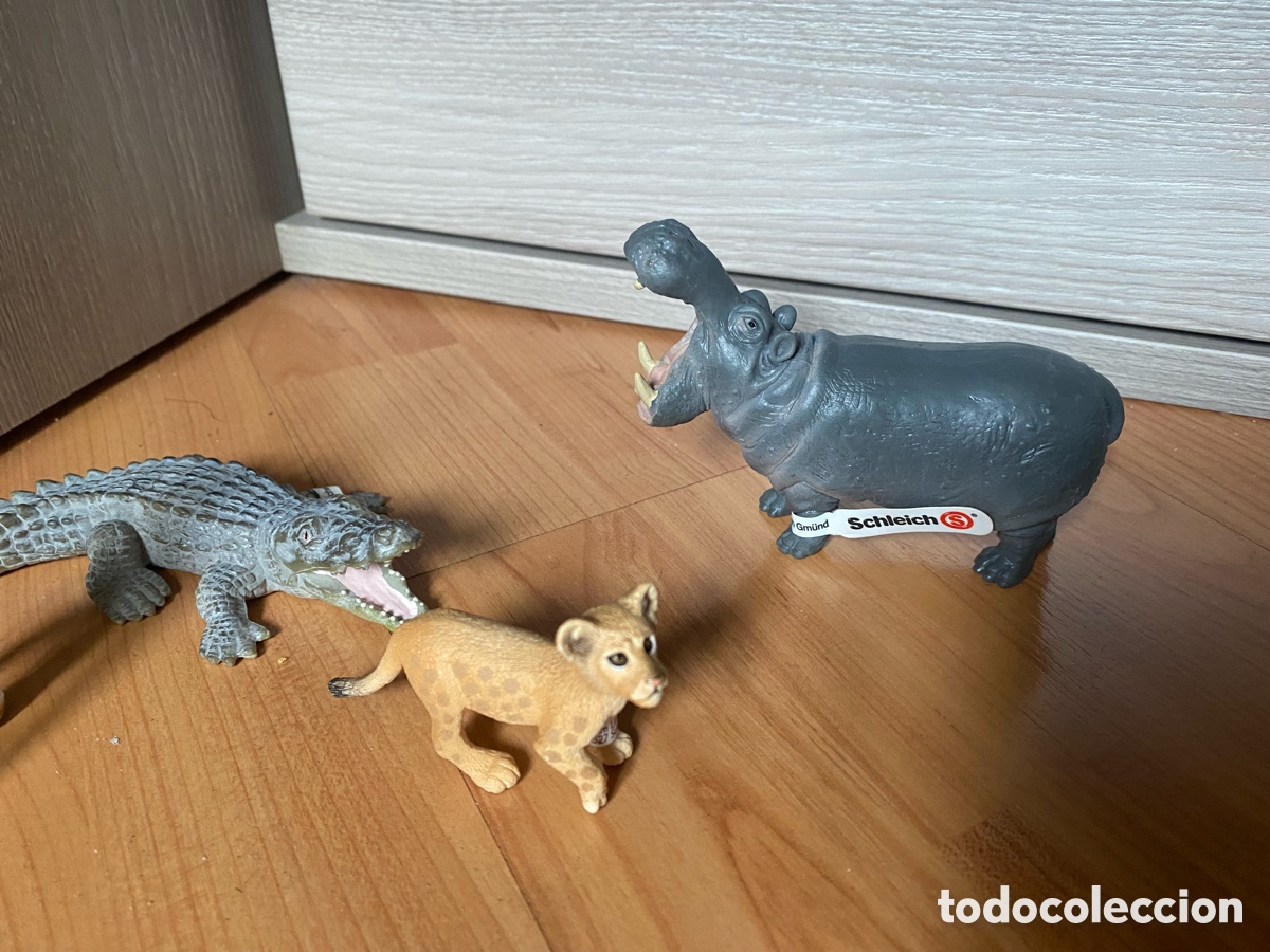Figuras de goma y PVC: 4 FIGURAS SCHLEICH NUEVAS - Foto 2