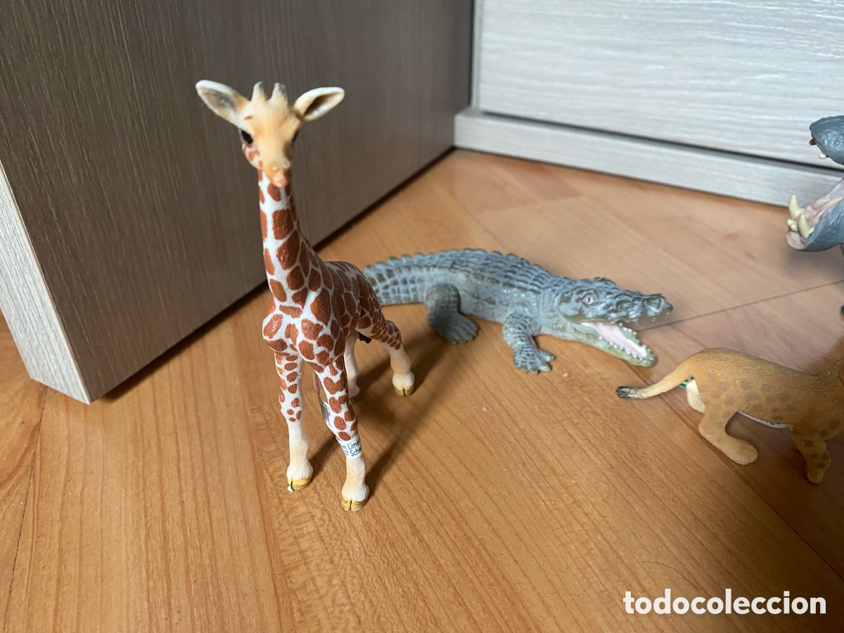 Figuras de goma y PVC: 4 FIGURAS SCHLEICH NUEVAS - Foto 3