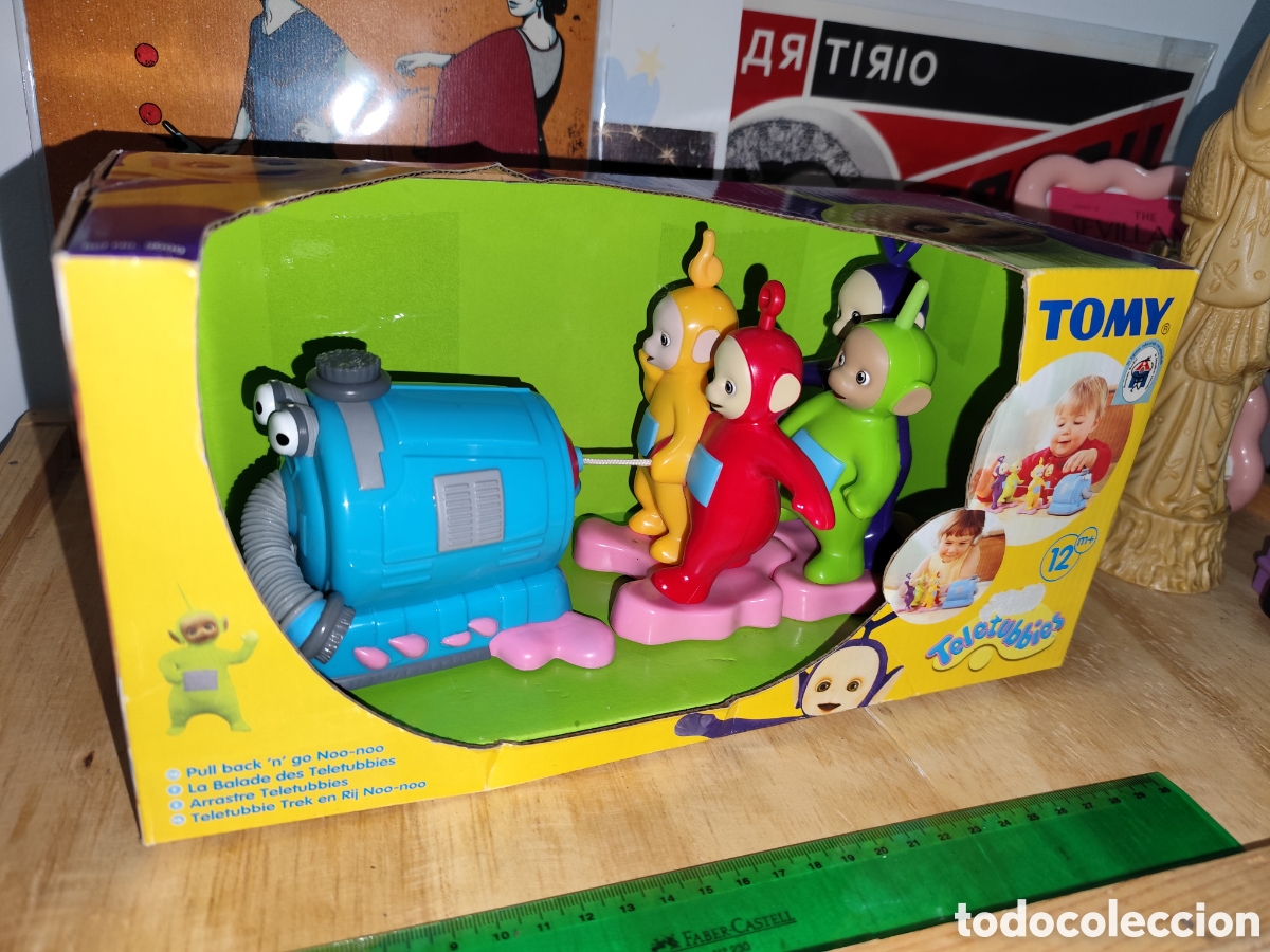 Figuras de goma y PVC: Tren de los Teletubbies - Foto 1