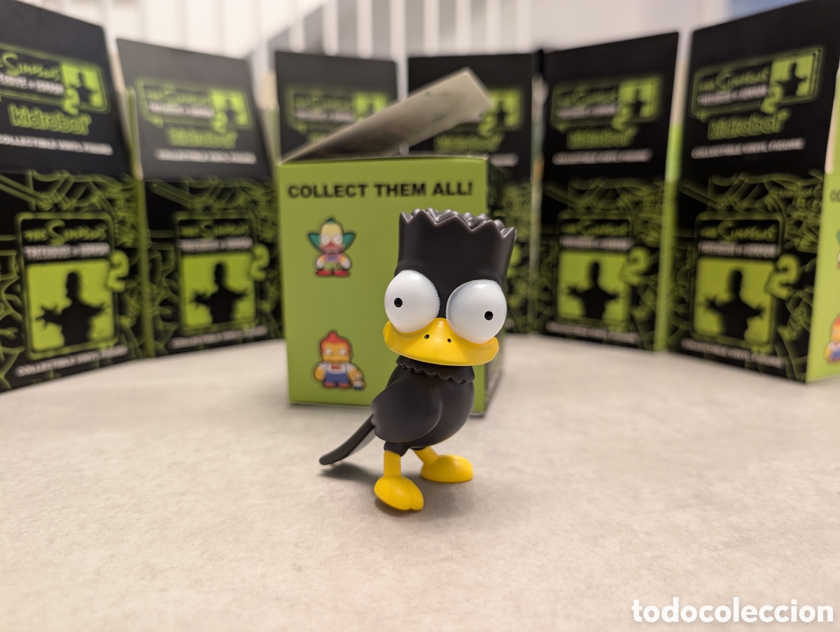 Figuras de goma y PVC: Pack 5 figuras Los Simpson Kidrobot - Foto 2